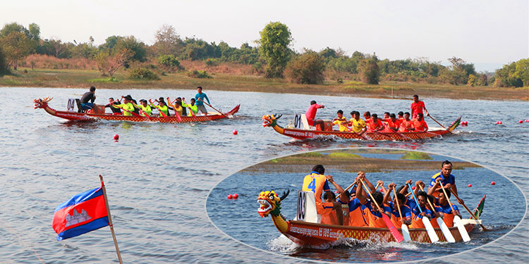 ការប្រកួតកីឡាទូកប្រពៃណីខ្នាតអន្តរជាតិ ទូកនាគ កានូ-កាយ៉ាក់ នៅស្រុកបន្ទាយស្រីចាប់ផ្ដើមហើយនៅថ្ងៃនេះ