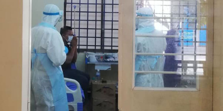 រយៈពេល៧ថ្ងៃ បុរសជនជាតិខ្មែរកំពុងសម្រាកព្យាបាលជំងឺCovid-19 នៅខេត្តសៀមរាប នៅតែមានសុខភាពល្អ