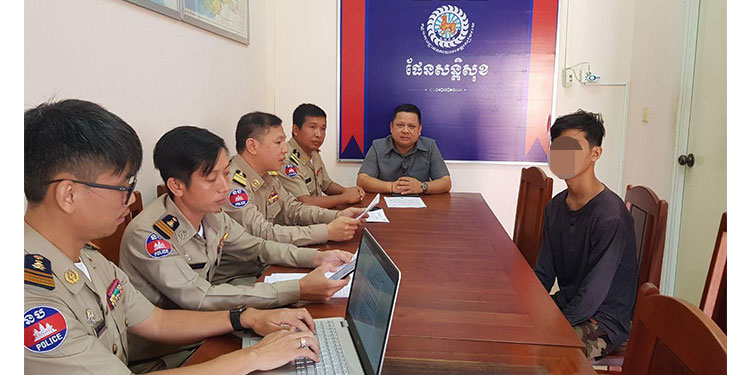 សមត្ថកិច្ចខេត្តសៀមរាប បន្តនាំខ្លួនជនបំពុលព័ត៌មានតាមបណ្តាញសង្គម ជុំវិញករណីជំងឺកូវីដ១៩ មកធ្វើការអប់រំ