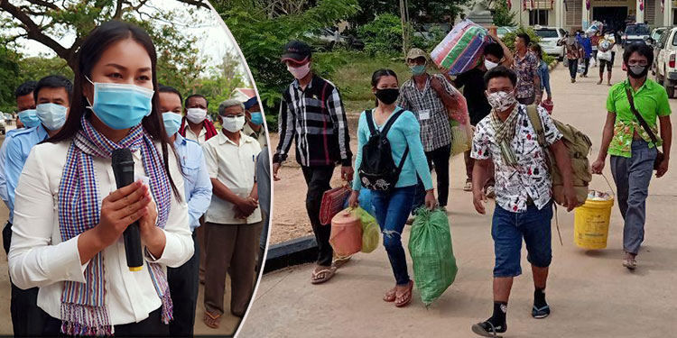 អាជ្ញាធរស្រុកក្រឡាញ់ អនុញ្ញាតឲ្យប្រជាពលរដ្ឋជាង៨០នាក់ ត្រឡប់ទៅលំនៅដ្ឋានវិញ បន្ទាប់ពីនៅដាច់ដោយឡែក១៤ថ្ងៃ