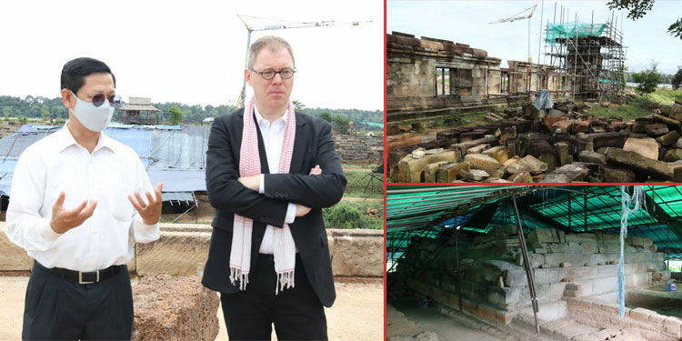 ភាគីបារាំងបេ្ដជ្ញាបន្តកិច្ចសហប្រតិបត្តិការកាន់តែល្អប្រសើរ ក្នុងការគាំទ្រការដ្ឋានជួសជុលប្រាសាទ កណ្ដាលបារាយណ៍ទឹកថ្លា