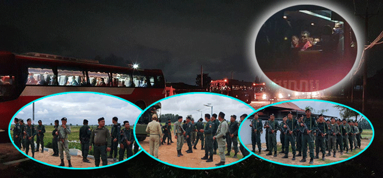 អាជ្ញាធរខេត្តសៀមរាប ទទួលអ្នកជាប់ឃុំជិត១០០០នាក់ ពីខេត្ដបន្ទាយមានជ័យ ខណៈជំនន់ទឹកភ្លៀងកំពុងបន្តគំរាមកំហែង