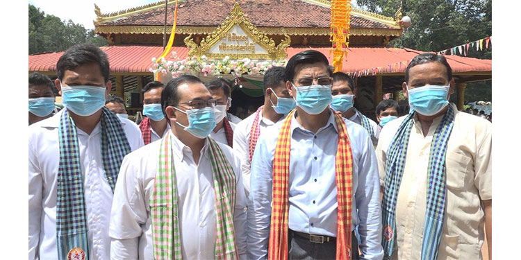 ឯកឧត្ដម ផៃ សុខខេង បង្ហាញ់ថាដោយសារមានសន្ដិភាពទើបប្រទេសម្ពុជាមានការរីកចម្រើនគ្រប់វិស័យ