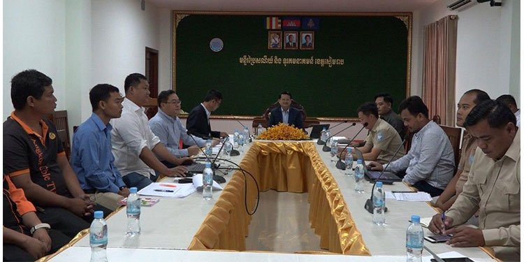 កិច្ចប្រជុំសិក្សាហេដ្ឋារចនាសម្ព័ន្ធបំពង់ផ្លូវកាប្លិ៍អុបទិកទូរគមនាគមន៍ក្នុងក្រុងសៀមរាប