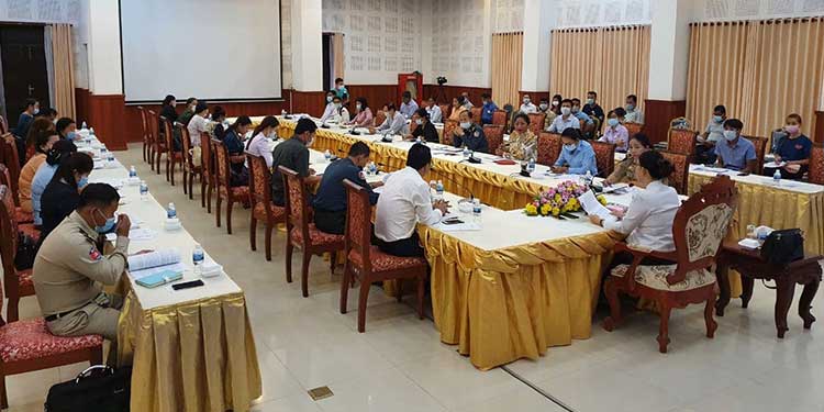 ក្រុមការងារប្រយុទ្ធប្រឆាំងអំពើជួញដូរមនុស្សខេត្ដសៀមរាប ពិភាក្សាពន្លឿនការដោះស្រាយ និងទប់ស្កាត់ការជួញដូរមនុស្ស