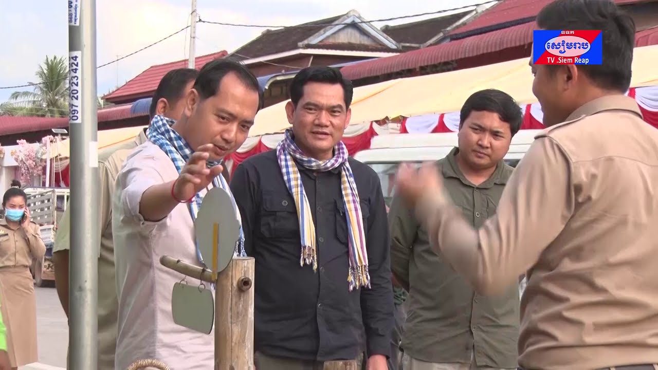 ក្រសួងបរិស្ថានពិនិត្យស្ថានភាពគ្រប់គ្រង និងរៀបចំទុកដាក់សំរាម នៅស្រុកបន្ទាយស្រី ខេត្តសៀមរាប !