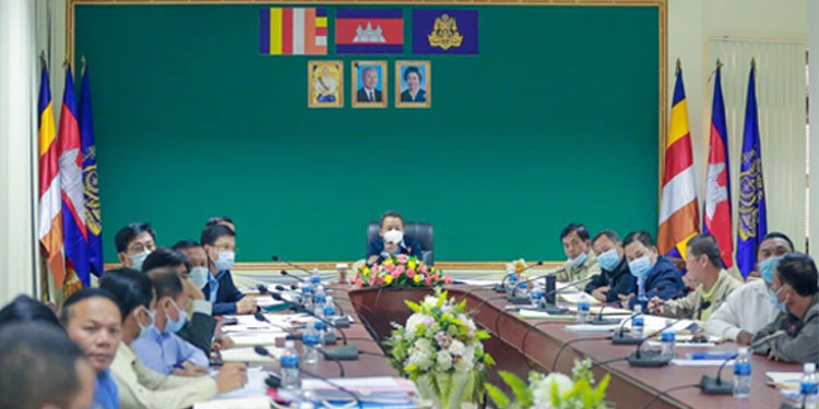 ឯកឧត្តមអភិបាលខេត្តសៀមរាប ប្រជុំកំណត់ព្រំប្រទល់មិនច្បាស់លាស់ រវាងរដ្ឋបាលខេត្តសៀមរាប និងរដ្ឋបាលខេត្តឧត្តរមានជ័យ