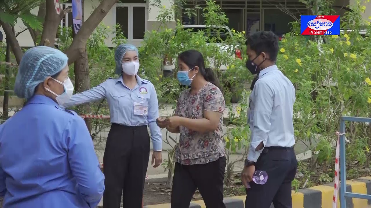 អ្នកប្រកបរបរដឹកជញ្ជូនភ្ញៀវ ក្នុងខេត្តសៀមរាបជិត ២០០នាក់ ទទួលបានការចាក់វ៉ាក់សាំងបង្ការជំងឺកូវីដ-១៩