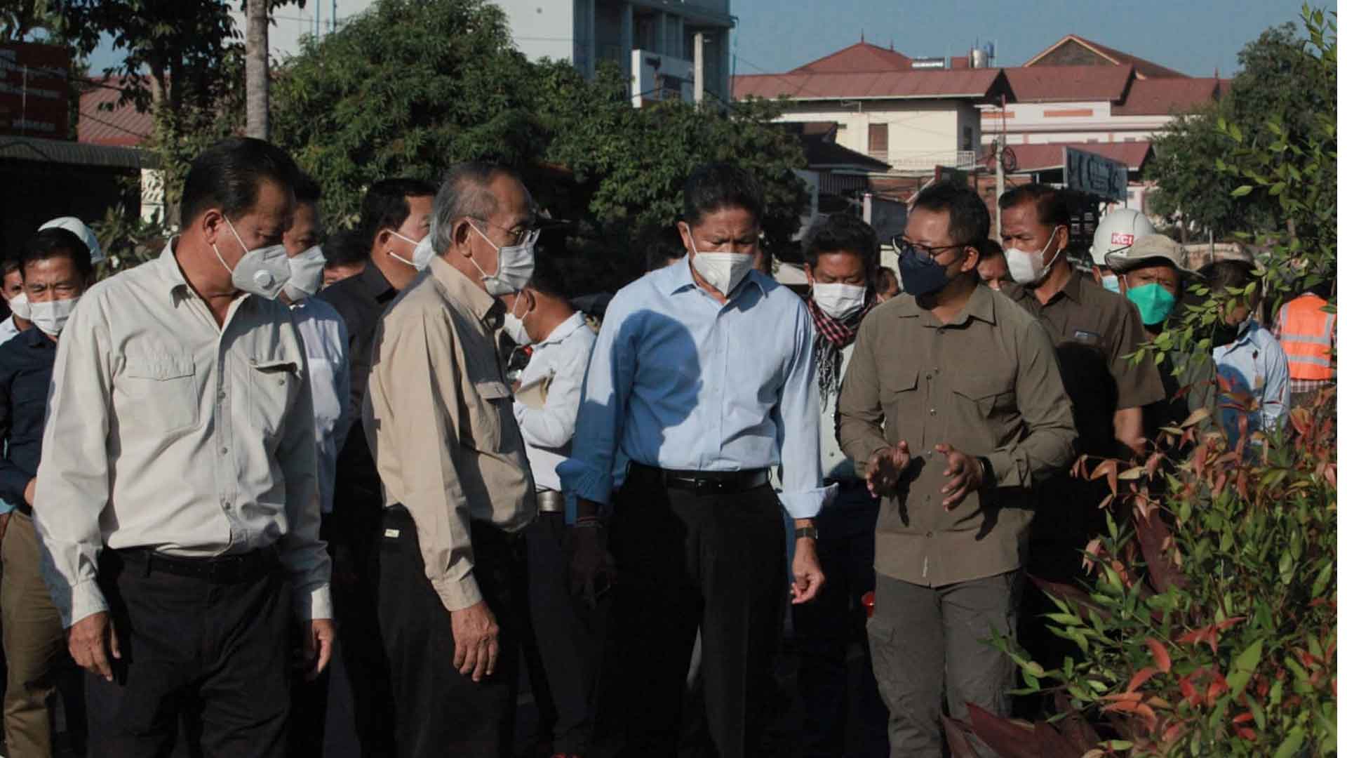 គម្រោងស្ថាបនាហេដ្ឋារចនាសម្ព័ន្ធផ្លូវចំនួន ៣៨ខ្សែ នៅក្រុងសៀមរាប ខេត្តសៀមរាប សម្រេចបានជាង ៩០ភាគរយៈហើយ គិតត្រឹមខែវិច្ឆិកា ឆ្នាំ២០២១