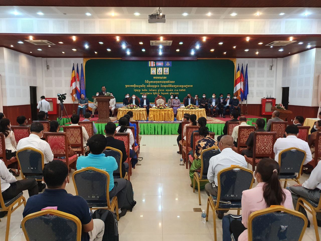 ពិធីប្រកាសចូលកាន់តំណែងប្រធានមន្ទីរសង្គមកិច្ចអតីតយុទ្ធជន និងយុវនីតិសម្បទាខេត្តសៀមរាប