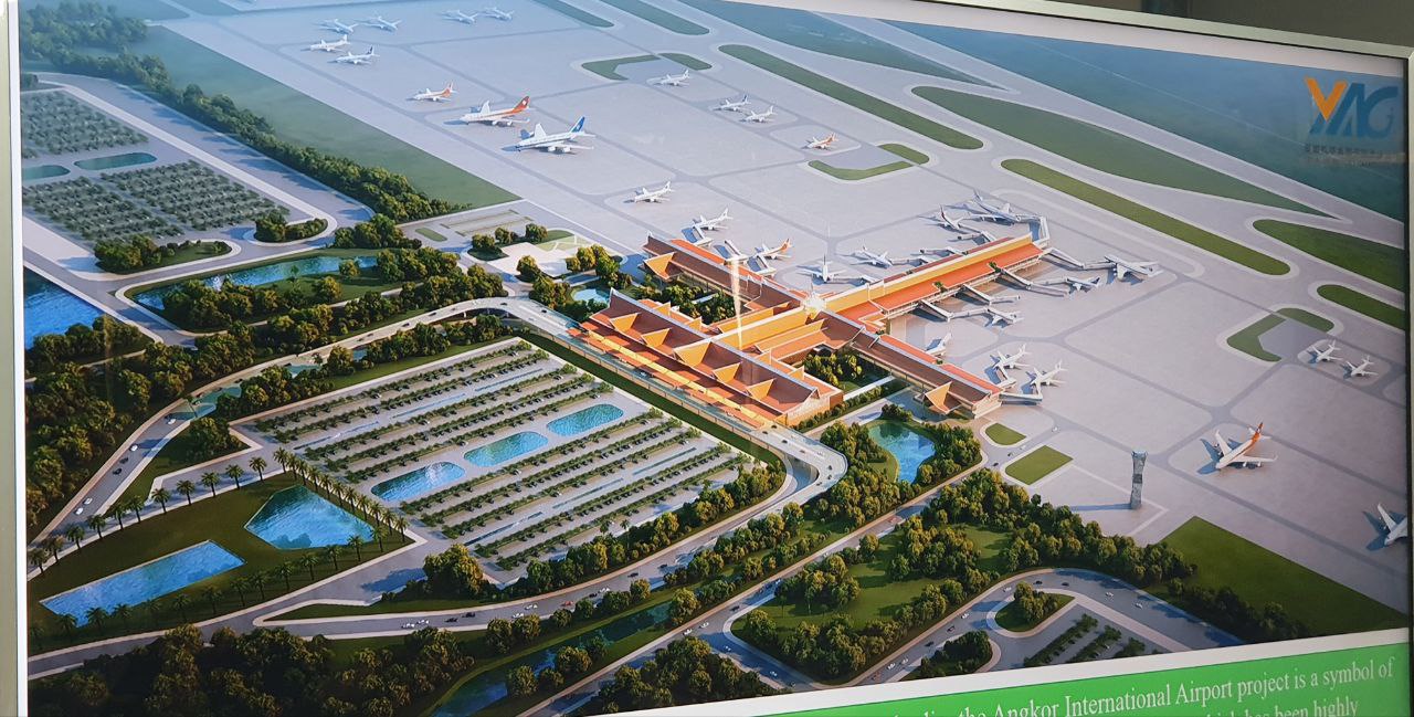 អាកាសចរណ៍ស៊ីវិលបង្ហាញថា ព្រលានអន្ដរជាតិថ្មីនៅខេត្ដសៀមរាប បានសម្រេចការសាងសង់បានជាង ៤០ភាគរយហើយ