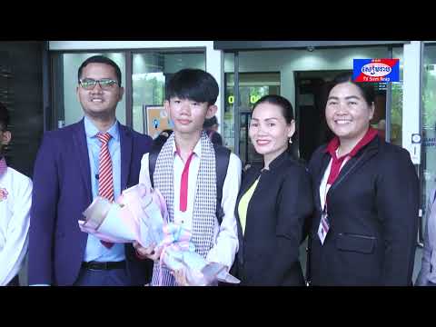 សាលារៀនសុវណ្ណភូមិសាខាសៀមរាប បញ្ជូនសិស្សឆ្នើមថ្នាក់ពិភពលោក ទៅសិក្សានៅប្រទេសអូស្ដ្រាលី