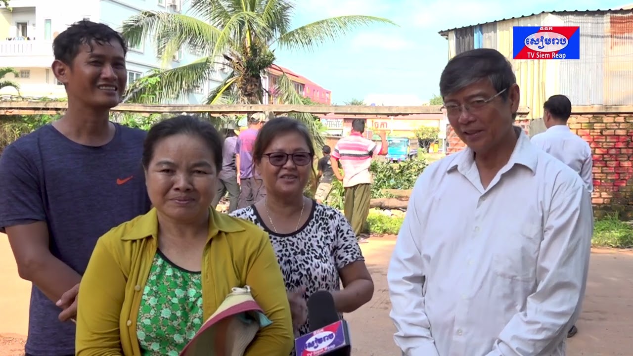 ប្រជាពលរដ្ឋសង្កាត់សាលាកំរើក ថ្លែងអំណរគុណដល់រដ្ឋបាលខេត្ត និងអាជ្ញាធរសង្កាត់ ក្នុងការសម្រេចបើកផ្លូវក្នុងភូមិវត្តបូព៌ ប្រវែងជាង៥០០ម៉ែត្រ