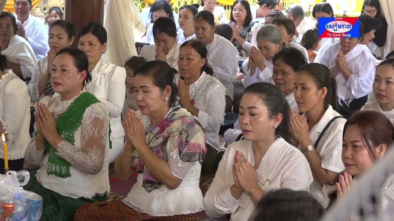 វត្តដំណាក់ក្រុងសៀមរាប ដង្ហែគ្រឿងបូជាសម្រាប់ពិធីបុណ្យមាឃបូជានិងរាប់បាត្រព្រះសង្ឃចំនួន១៦៧អង្គ