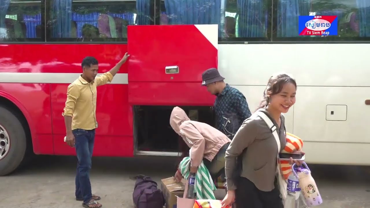 រថយន្ត១៣៥គ្រឿង នៃ៦៥៣គ្រឿង នឹងដឹកជញ្ជូនប្រជាពលរដ្ឋដោយមិនគិតថ្លៃ មកកាន់ខេត្តសៀមរាប ក្នុងរយៈពេល៦ថ្ងៃ