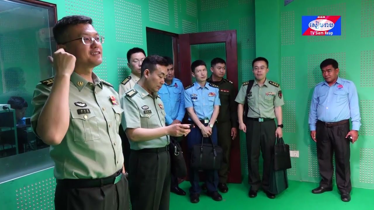 គណៈប្រតិភូ នៃនាយកដ្ឋានព័ត៌មាន ប្រទេសចិន ធ្វើទស្សនកិច្ចស្វែងយល់ពីប្រព័ន្ធផ្សព្វផ្សាយនៅមន្ទីរព័ត៌មានខេត្តសៀមរាប