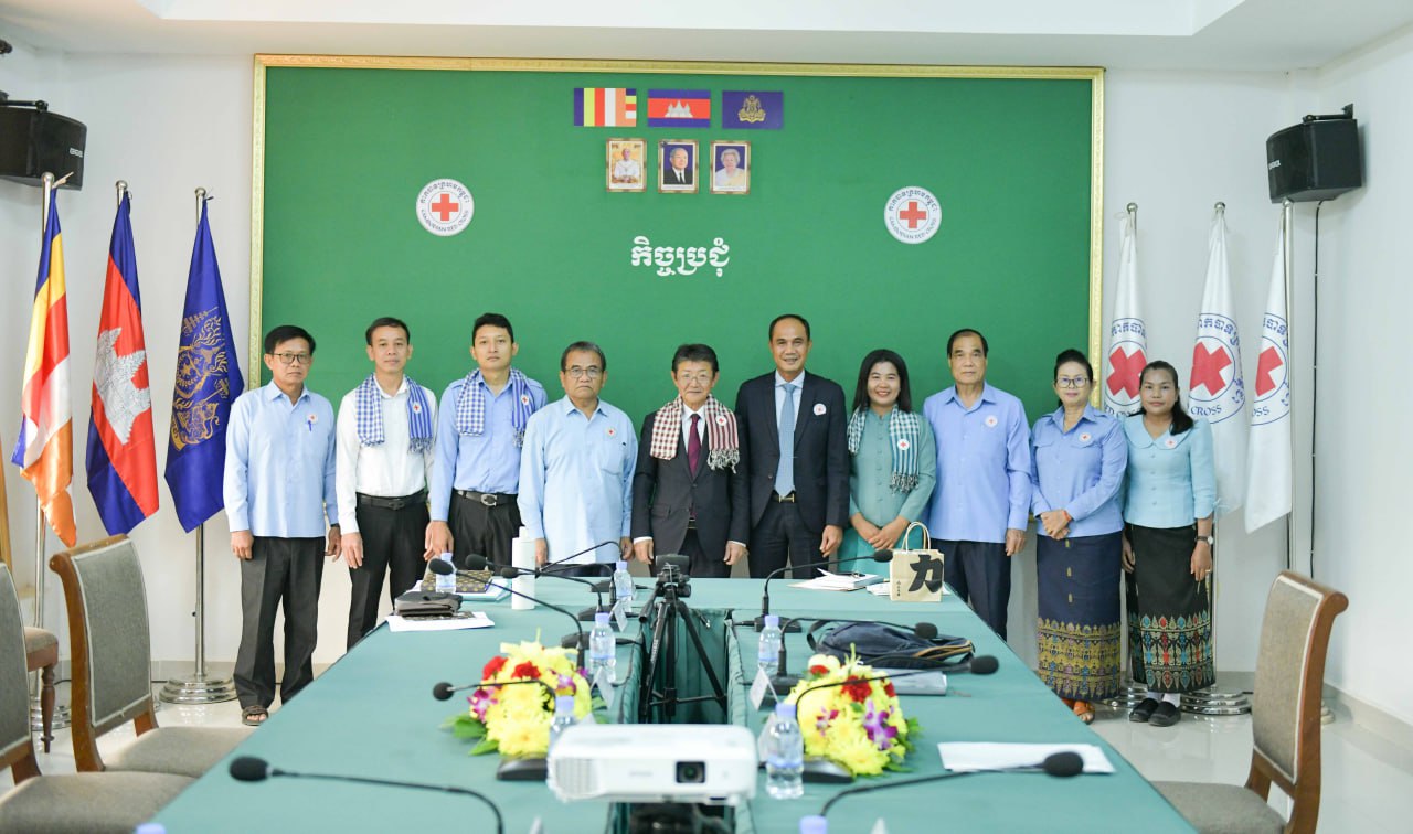 សាខាកាកបាទក្រហមកម្ពុជា ខេត្តសៀមរាប ត្រៀមស្វាគមន៍ប្រតិភូយុវជនកាកបាទក្រហមជប៉ុន នាចុងឆ្នាំនេះ